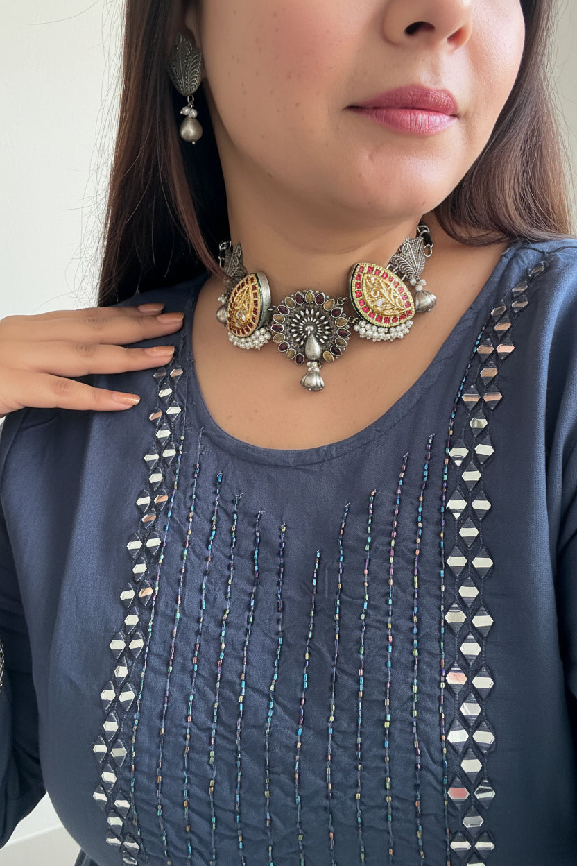 MRUNMAYEE CHOKER SET