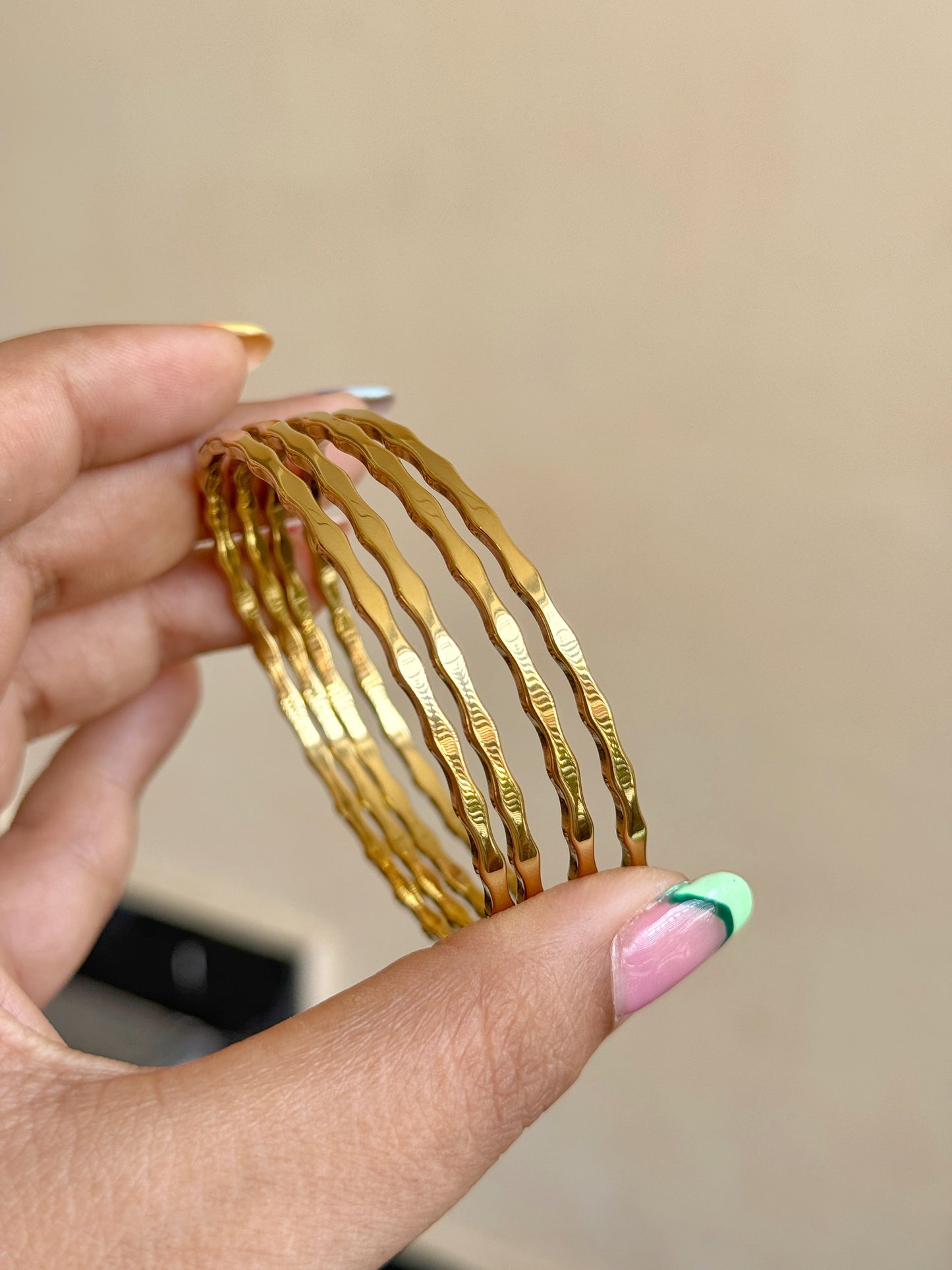 GOLDEN BANGLES