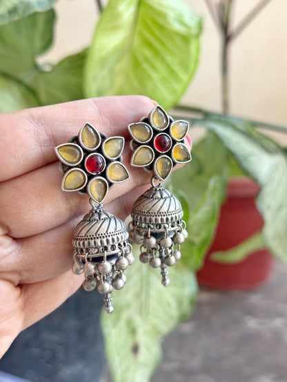 MRUDULA FLOWER JHUMKA
