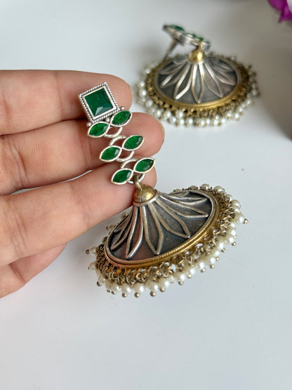 KAMAKSHI DUAL TONE JHUMKA