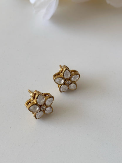 PHOOL POLKI STUDS
