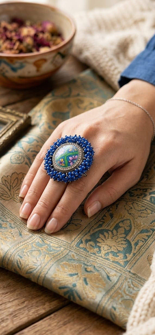 DIVISHA MEENAKARI RING