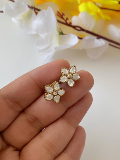 PHOOL POLKI STUDS