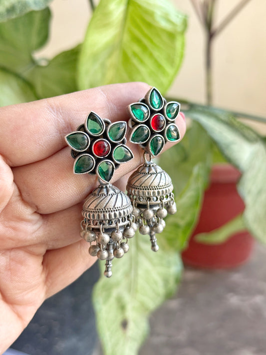 MRUDULA FLOWER JHUMKA