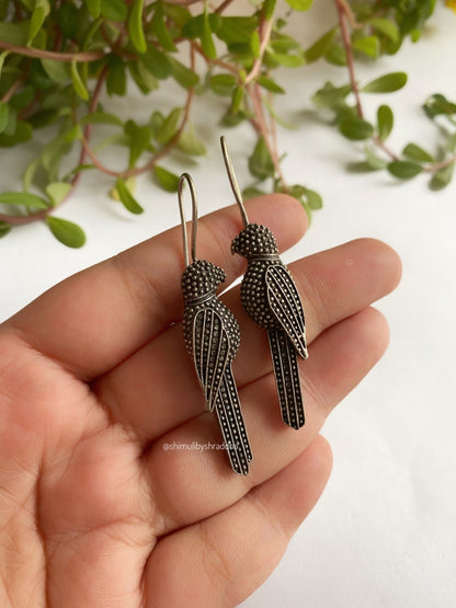SILVERLOOKALIKE BIRD HOOKS