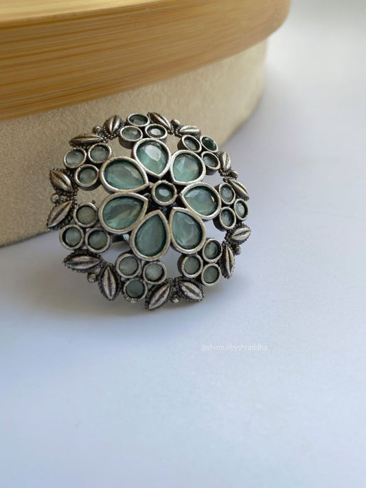 ANUSHI STONE ADJUSTABLE RINGS