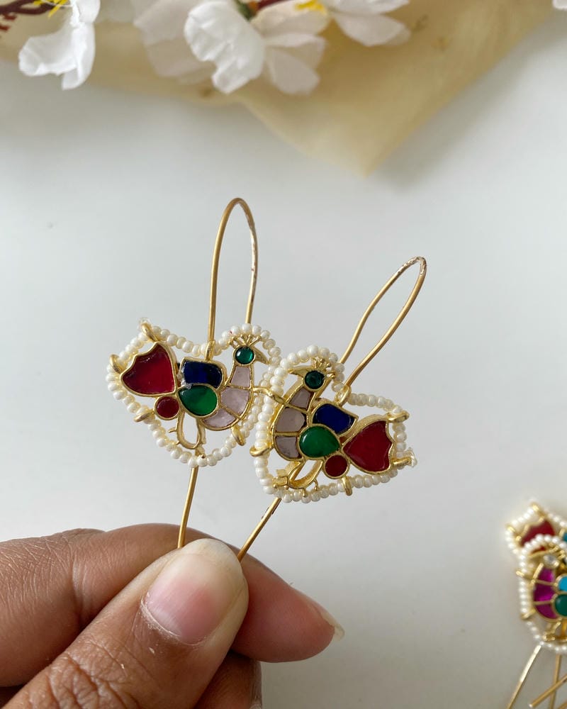 PIN CUFF EARRINGS