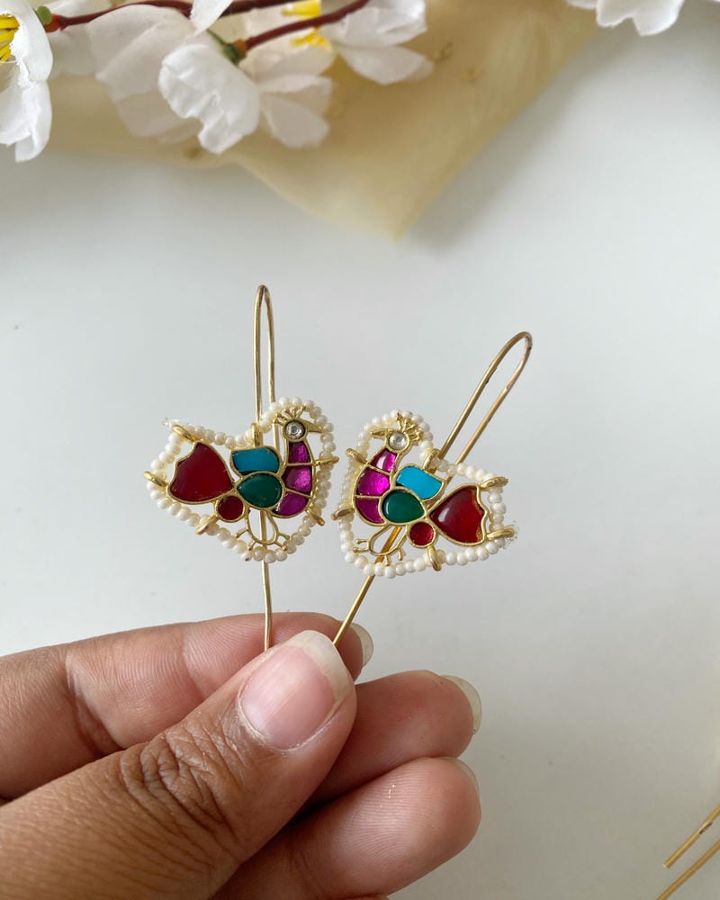 PIN CUFF EARRINGS