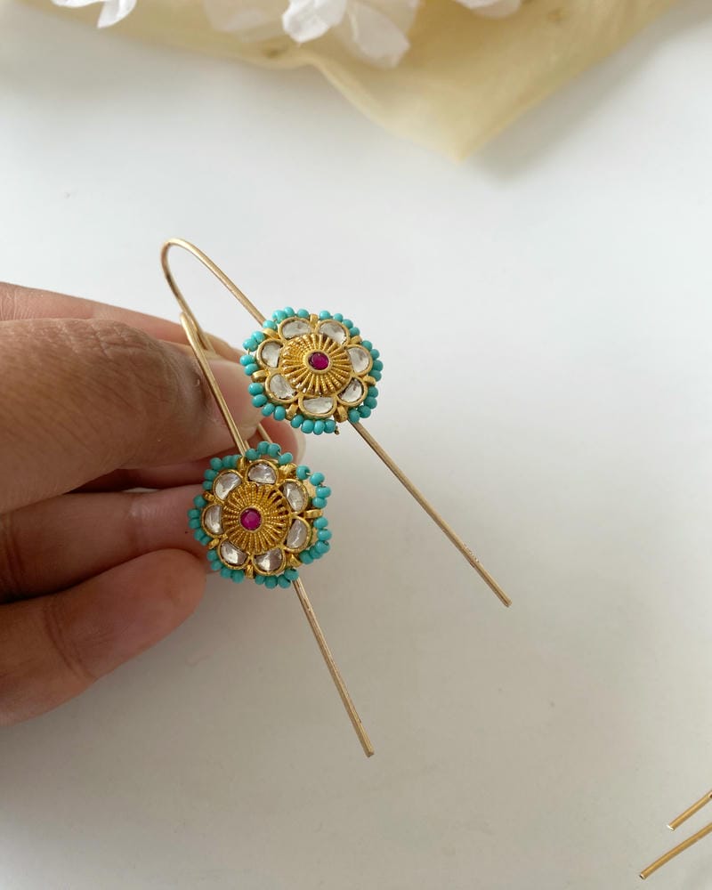 PIN CUFF EARRINGS