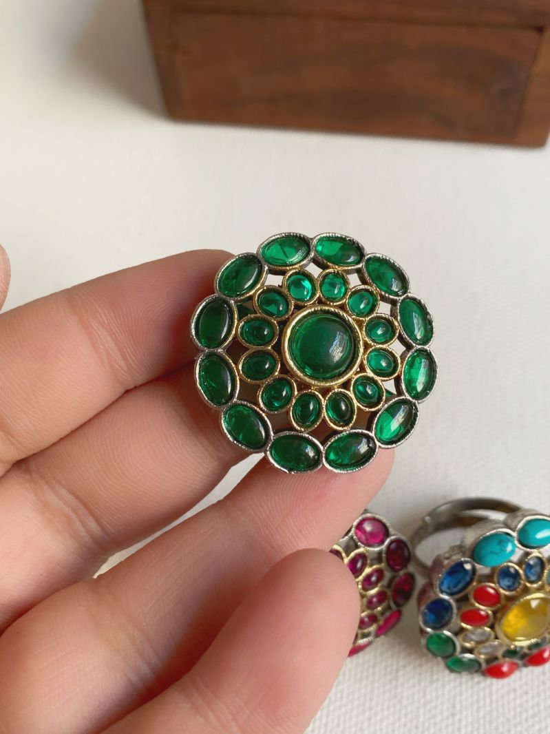 UMIKA DUAL TONE RINGS