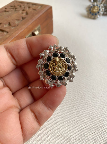 CHAYA DUAL TONE ADJUSTABLE RINGS
