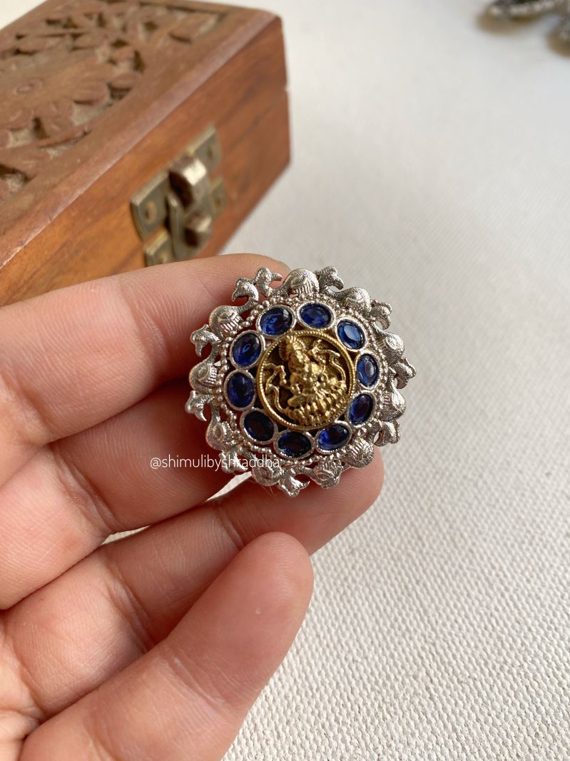 CHAYA DUAL TONE ADJUSTABLE RINGS