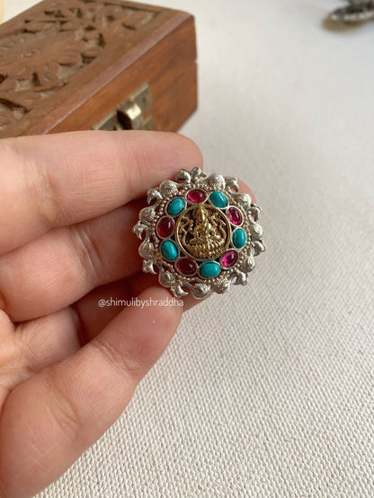 CHAYA DUAL TONE ADJUSTABLE RINGS