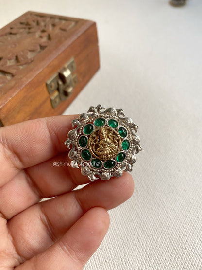 CHAYA DUAL TONE ADJUSTABLE RINGS
