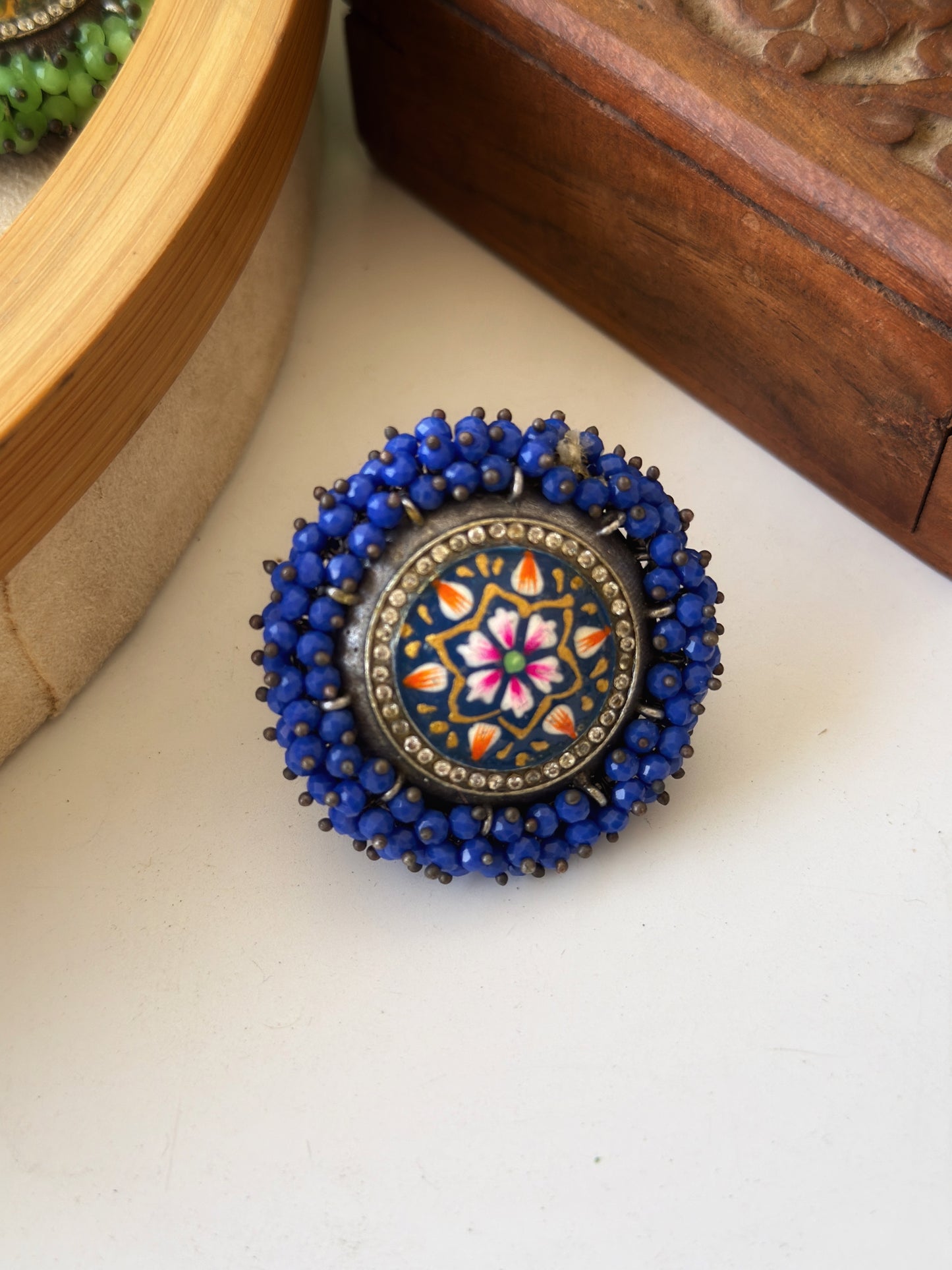 DIVISHA MEENAKARI RING