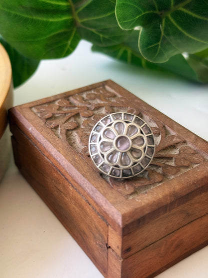 MEERA STONE RING