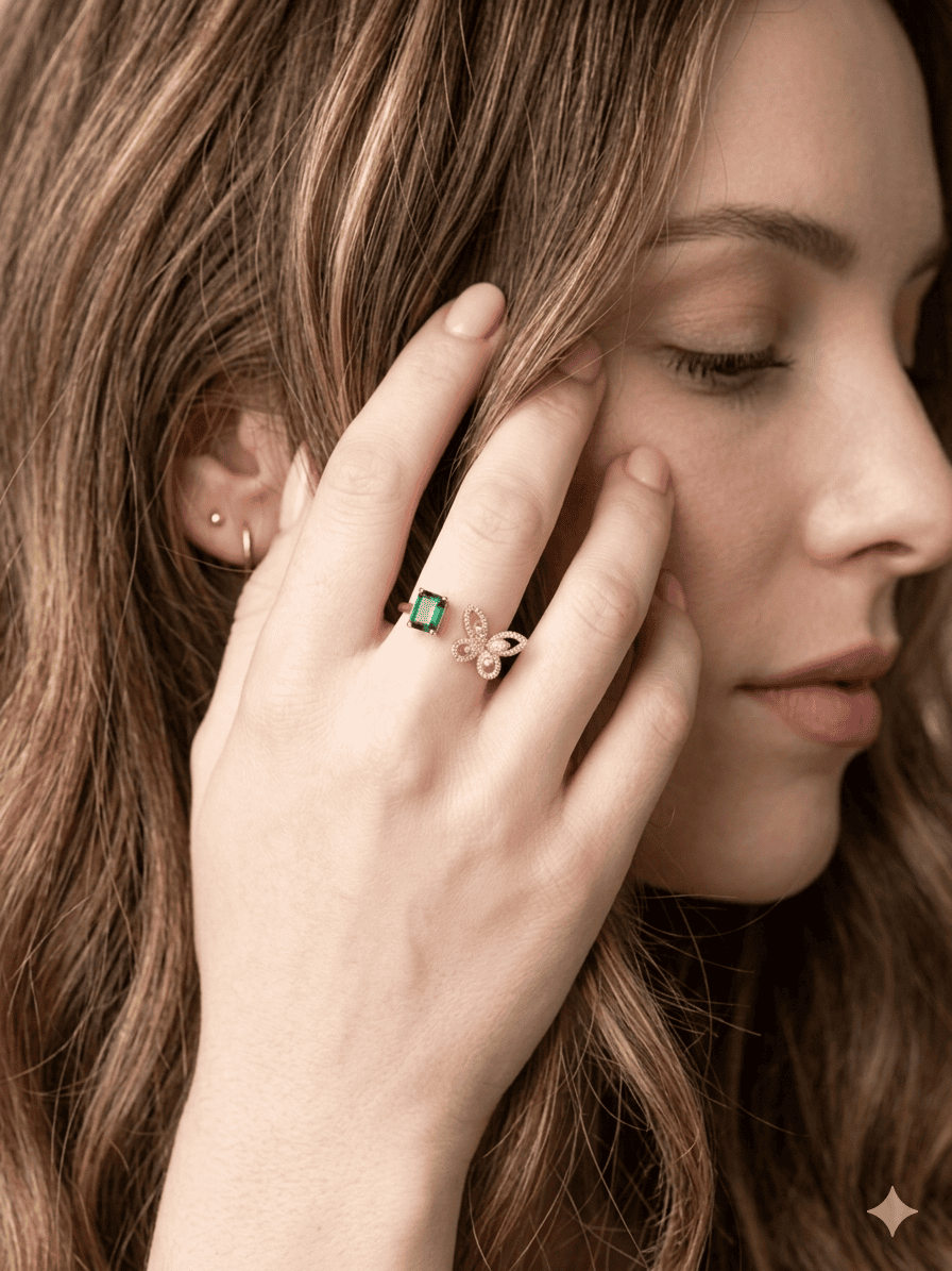 FREYA BUTTERFLY RINGS